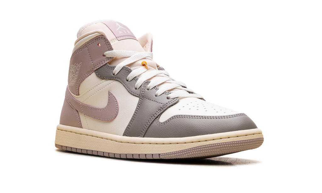 Air Jordan 1 Mid WMNS "Enigma Stone / Particle Rose" BQ6472 122