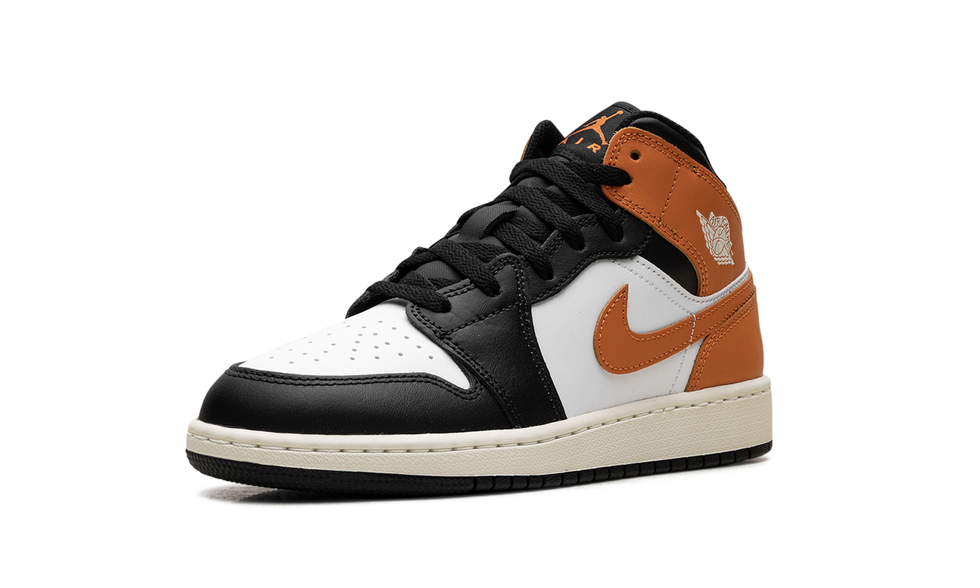 Air Jordan 1 Mid GS "Starfish Black Toe" DQ8423 801