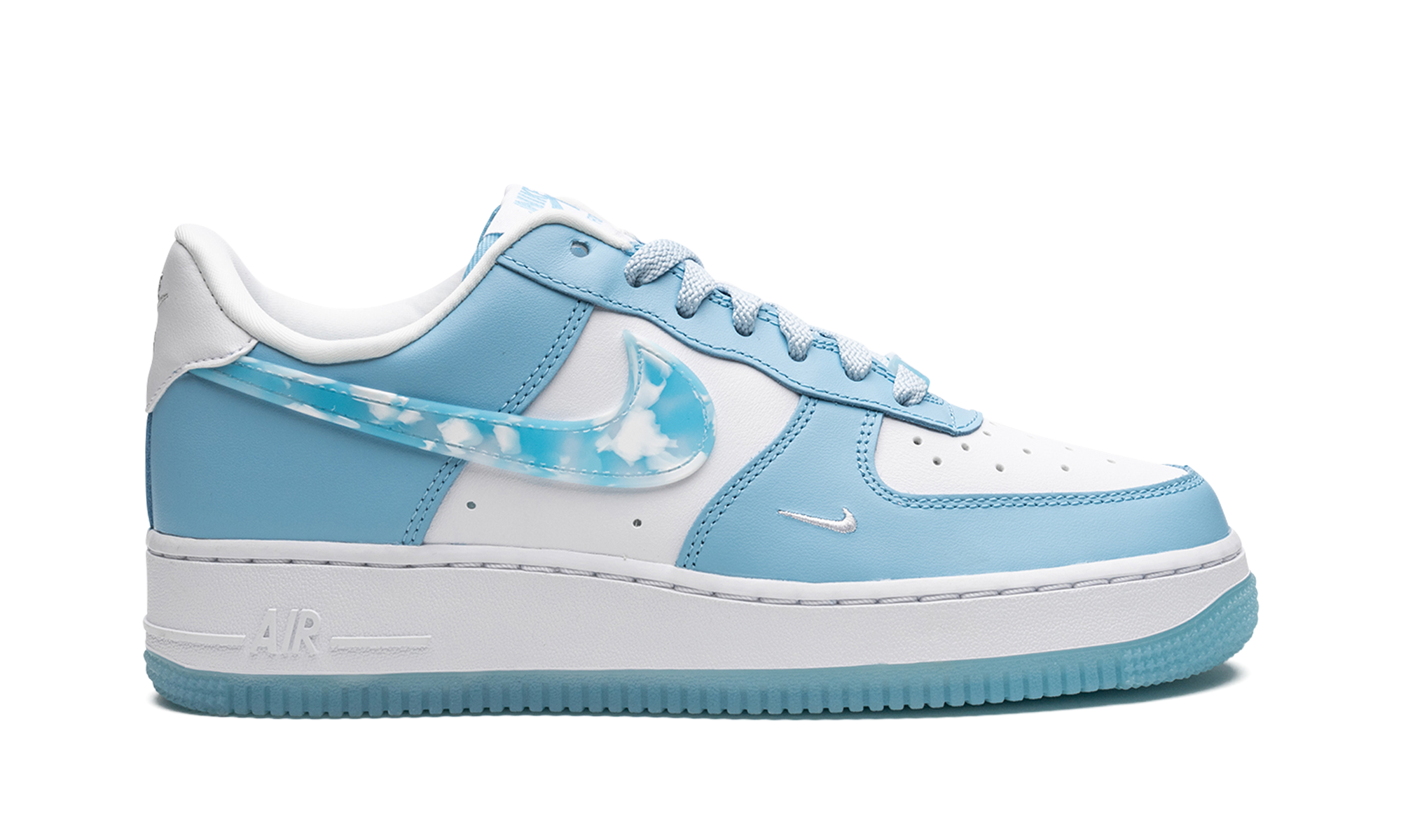 AIR FORCE 1 '07 LX MNS WMNS "Nail Art White Blue" DX2937 100