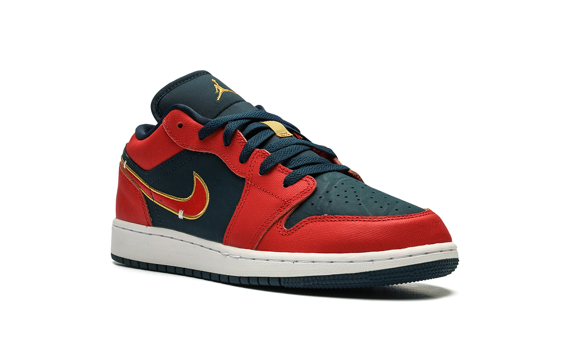 Jordan 1 Low GS "Armory Navy Sport Red" FQ7380 400