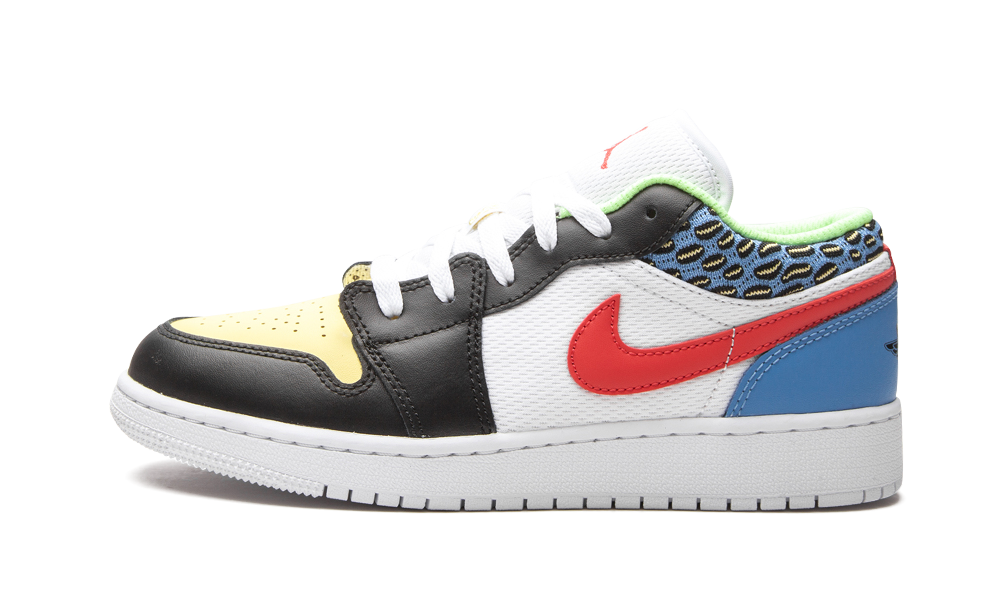 Air Jordan 1 Low GS "White Mesh / Multicolor" DH5927 006
