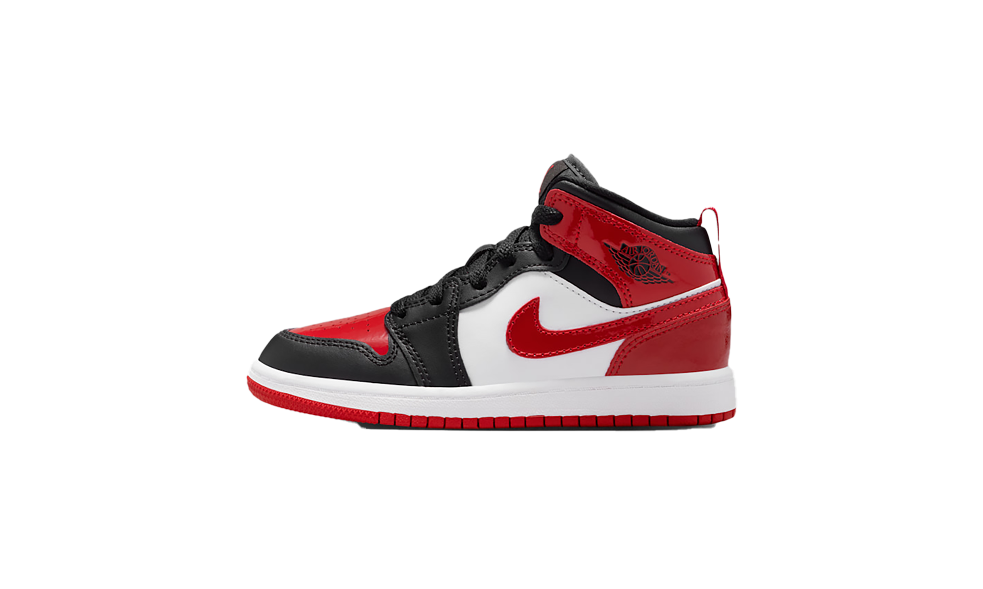 Air Jordan 1 Mid GS "Red/black" HV4399 006