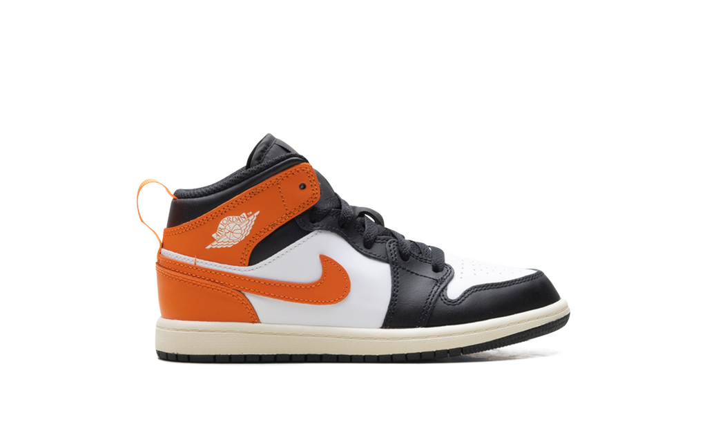Air Jordan 1 Mid PS "Orange Black Toe" DQ8424 801