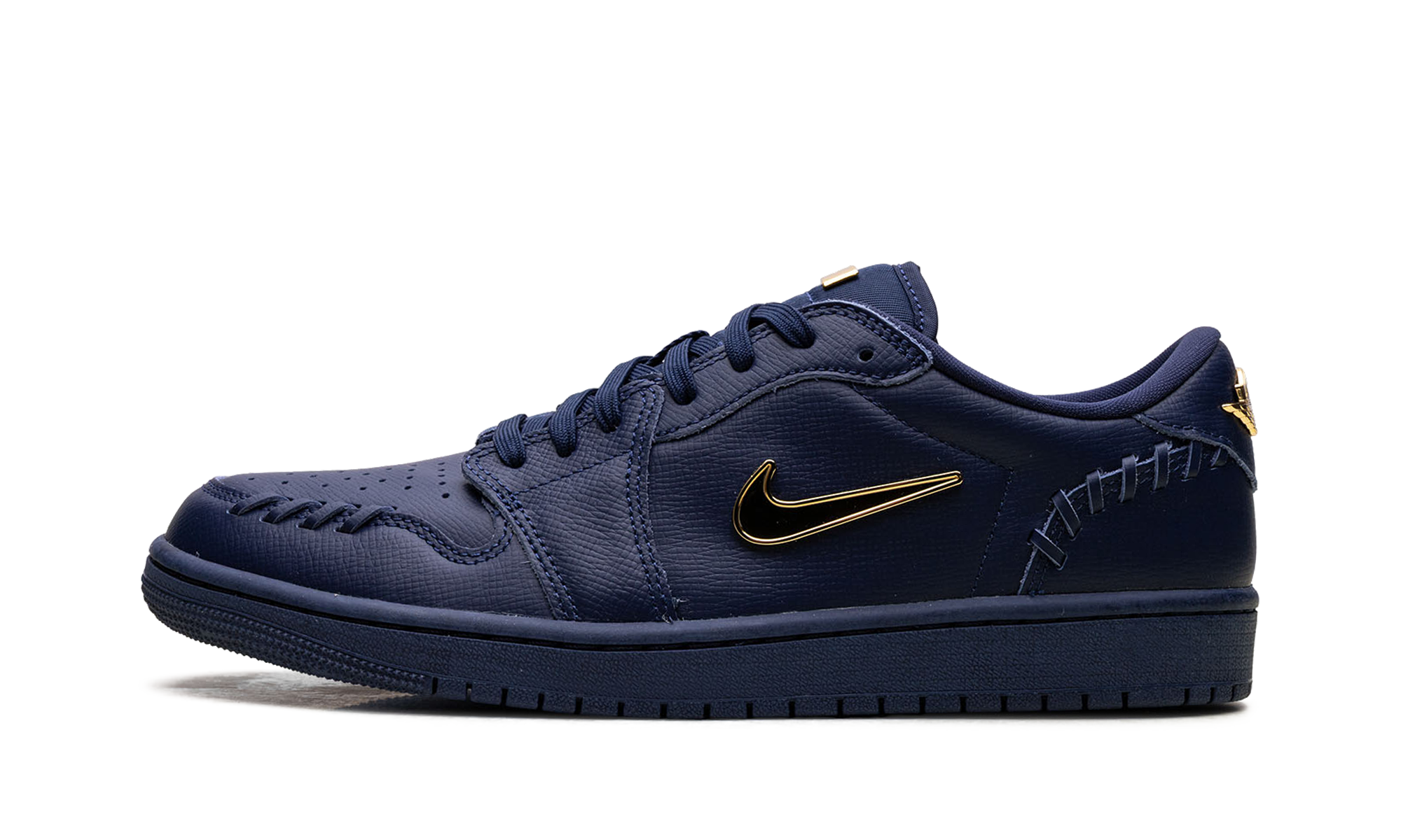 Jordan 1 Low WMNS "Method of Make Midnight Navy Metallic Gold" FN5032 400