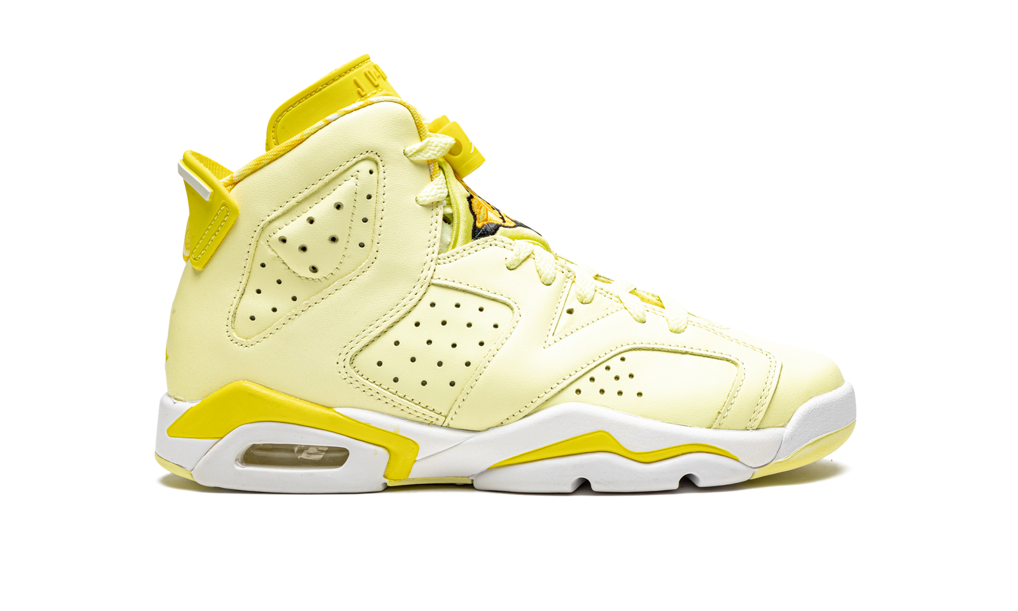 Air Jordan 6 GS "Citron Tint / Floral" 543390 800
