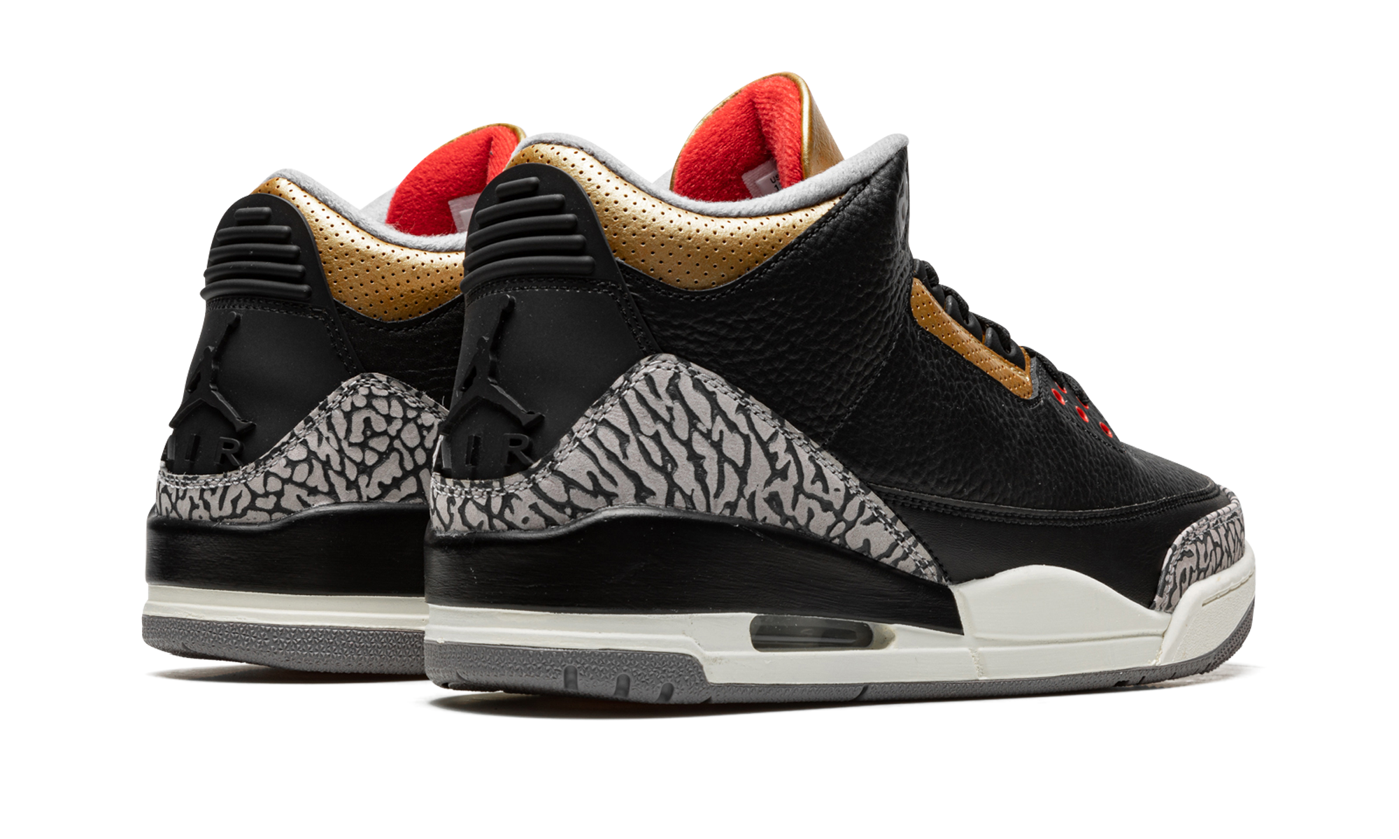 AIR JORDAN 3 WMNS "Black Cement Gold" CK9246 067