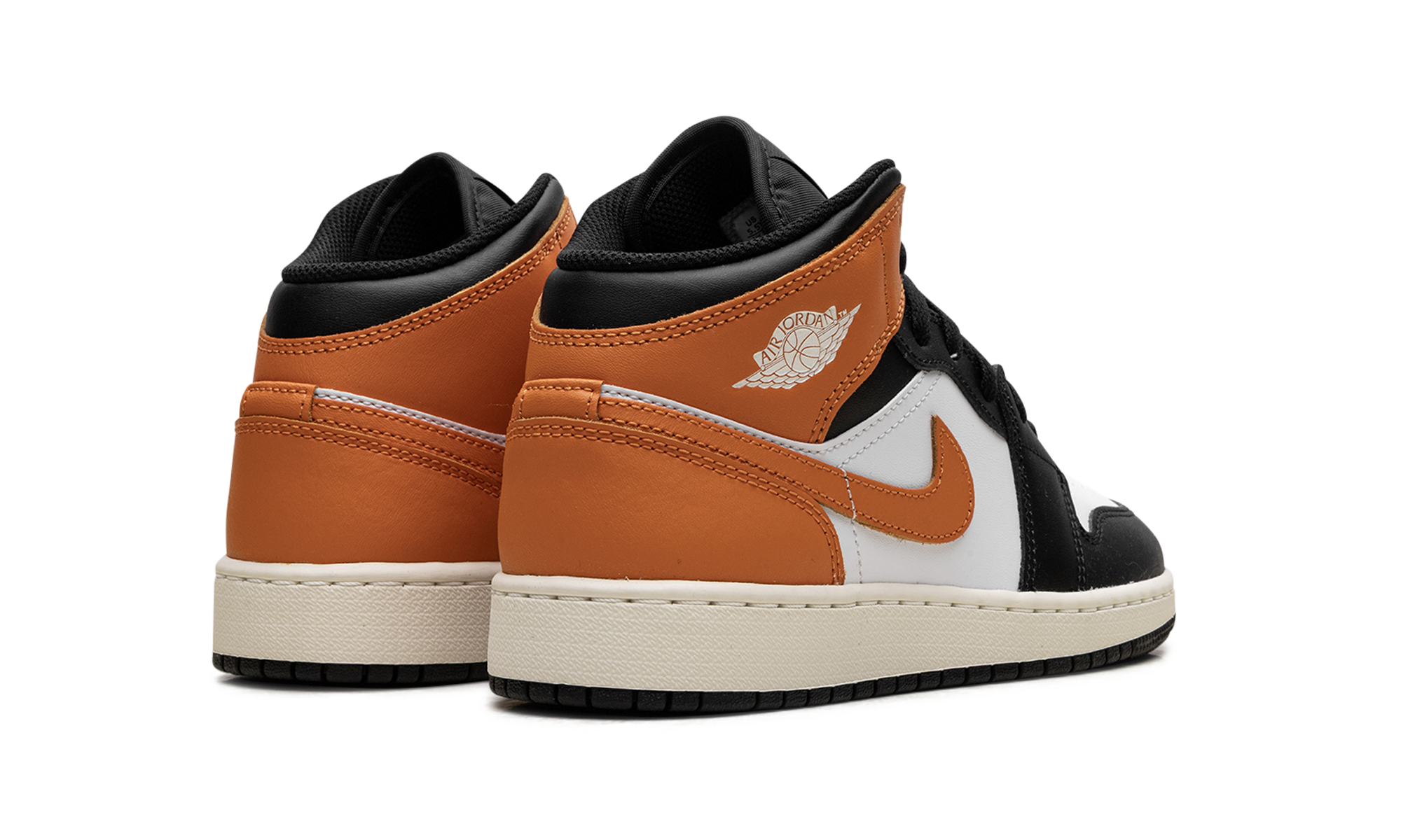 Air Jordan 1 Mid GS "Starfish Black Toe" DQ8423 801