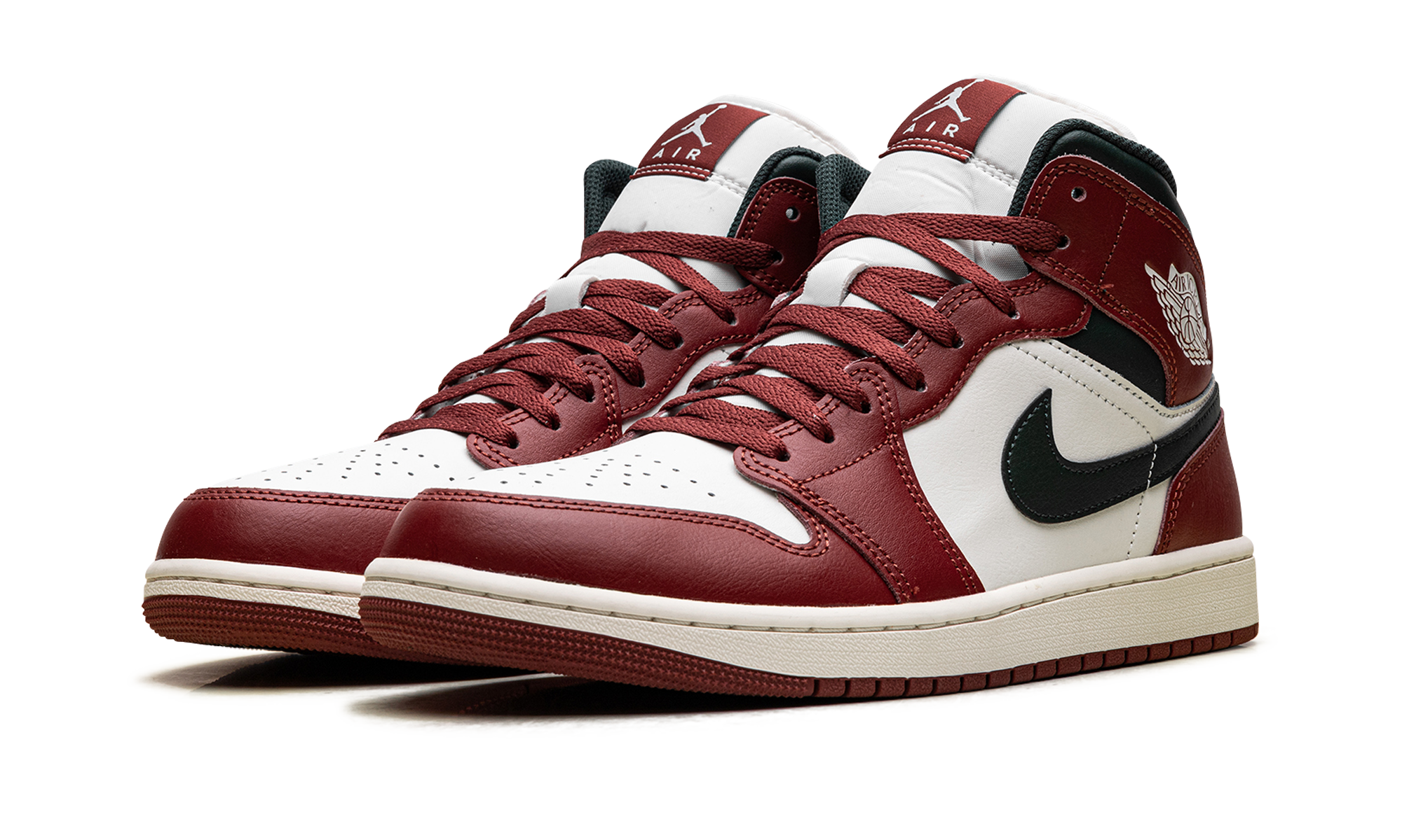 Air Jordan 1 Mid "Redstone / Midnight Green" DQ8426 105