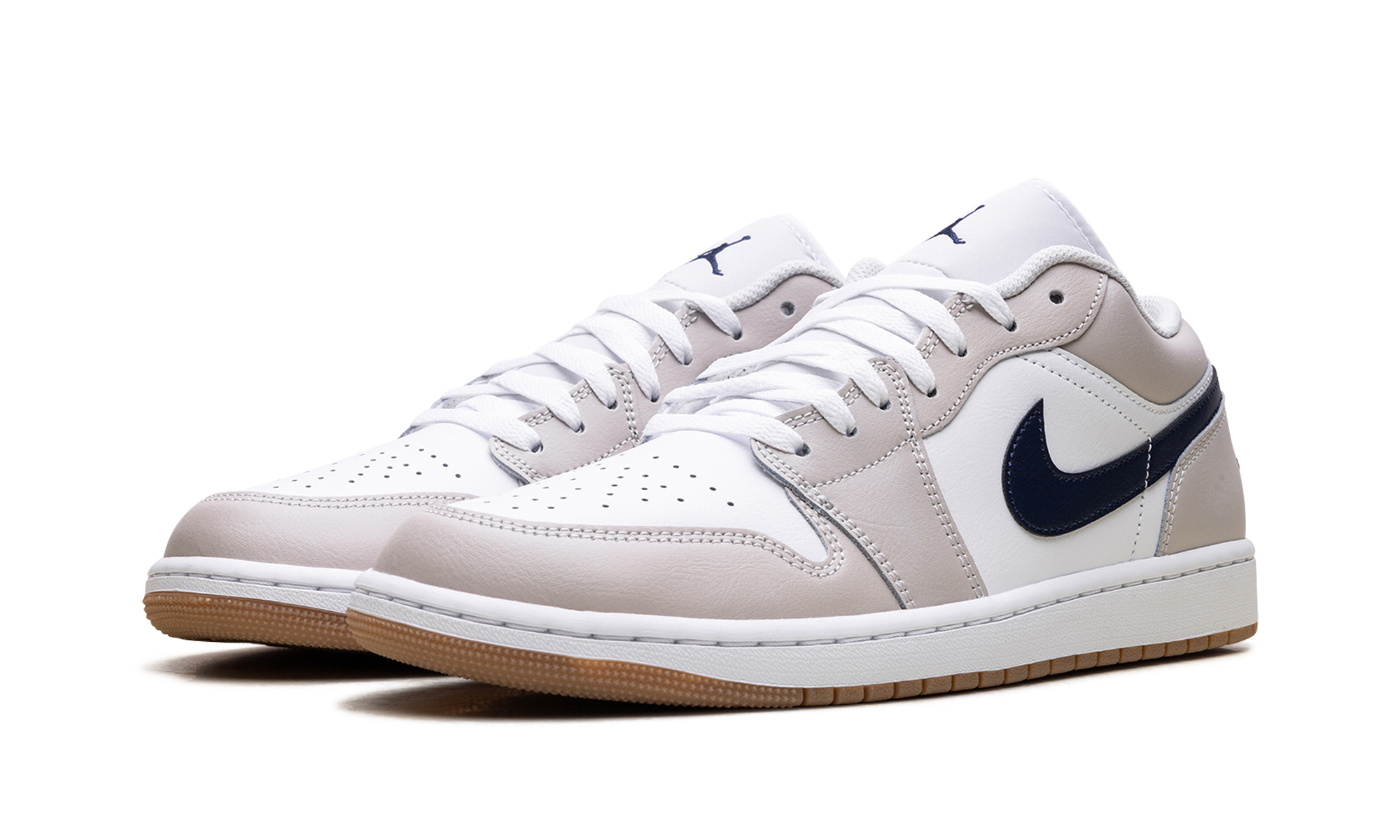 Jordan 1 Low "Midnight Navy Neutral Grey" 553558 146