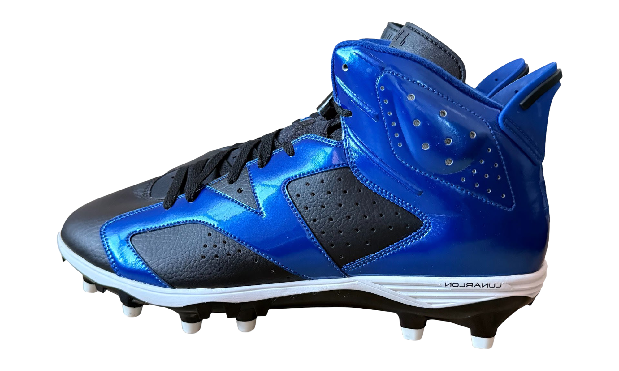 Jordan 6 Molded Cleats "Blue / Black-White" SU14 MNJDSP 793 M1