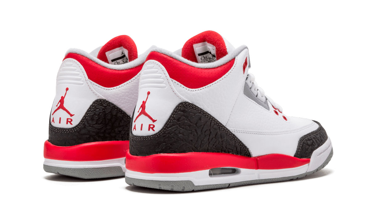 Air Jordan 3 Retro GS "Fire Red" 398614 120
