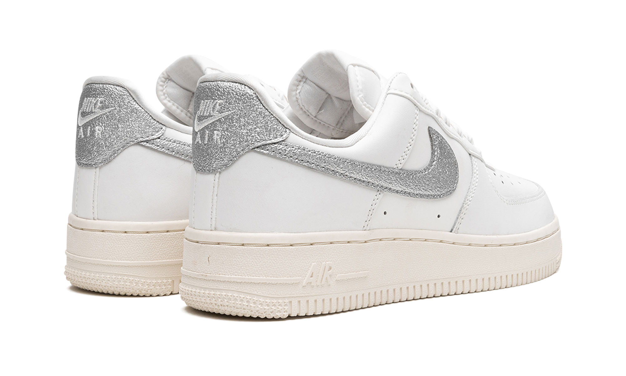 AIR FORCE 1 '07 MNS WMNS "Summit White Sail White Metallic Silver" DQ7569 100
