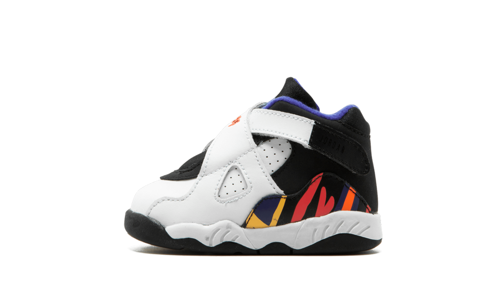 Jordan 8 BT TD "WHITE / INFRD 23 / BLACK / BRGHT CNCR" 305360 142