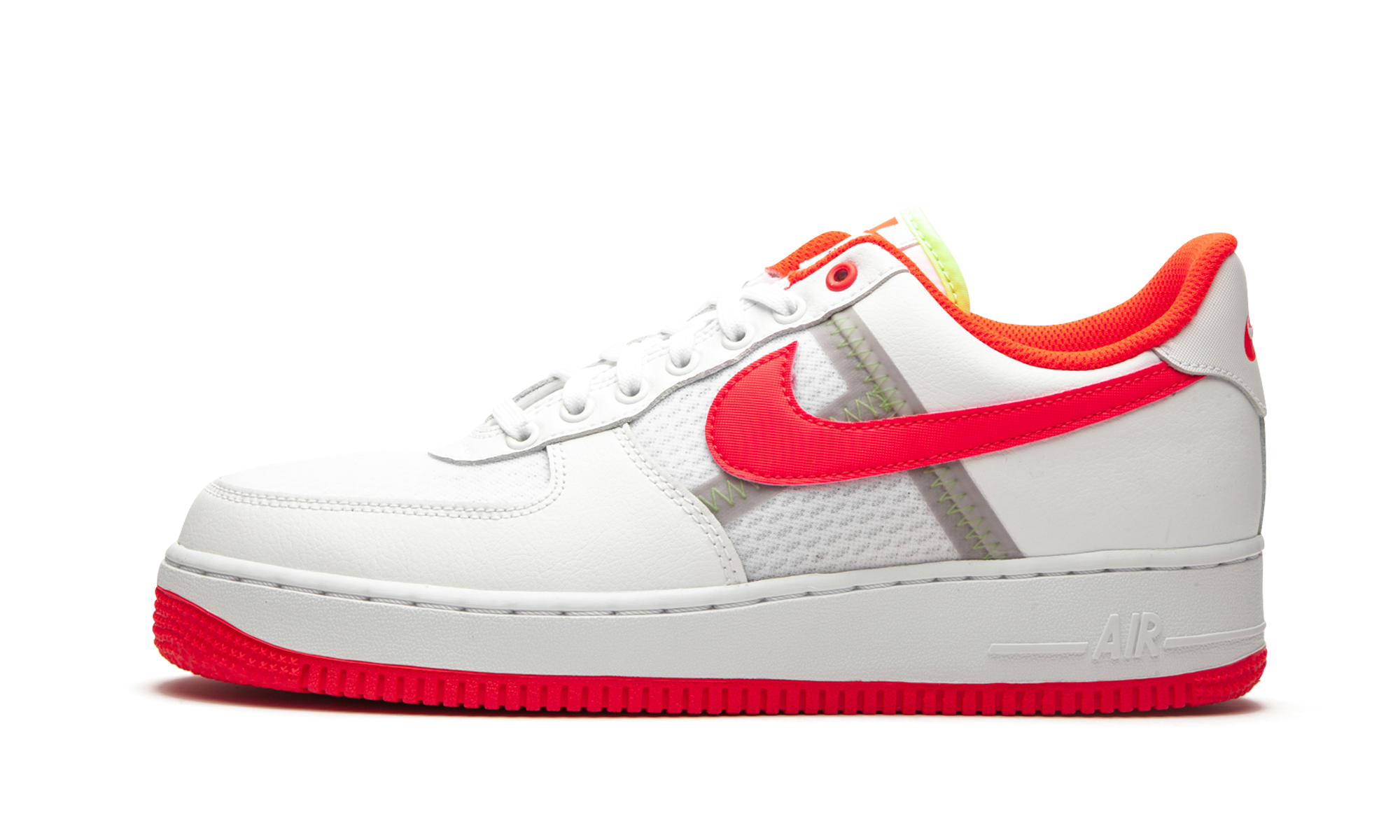 Air Force 1 '07 LV8 "Transparent White Crimson" CI0060 102