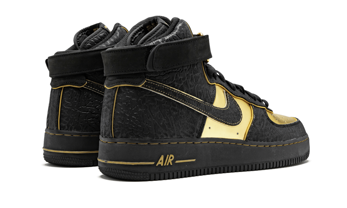 Air Force 1 Hi Supreme "Black / Gold" 345189 002