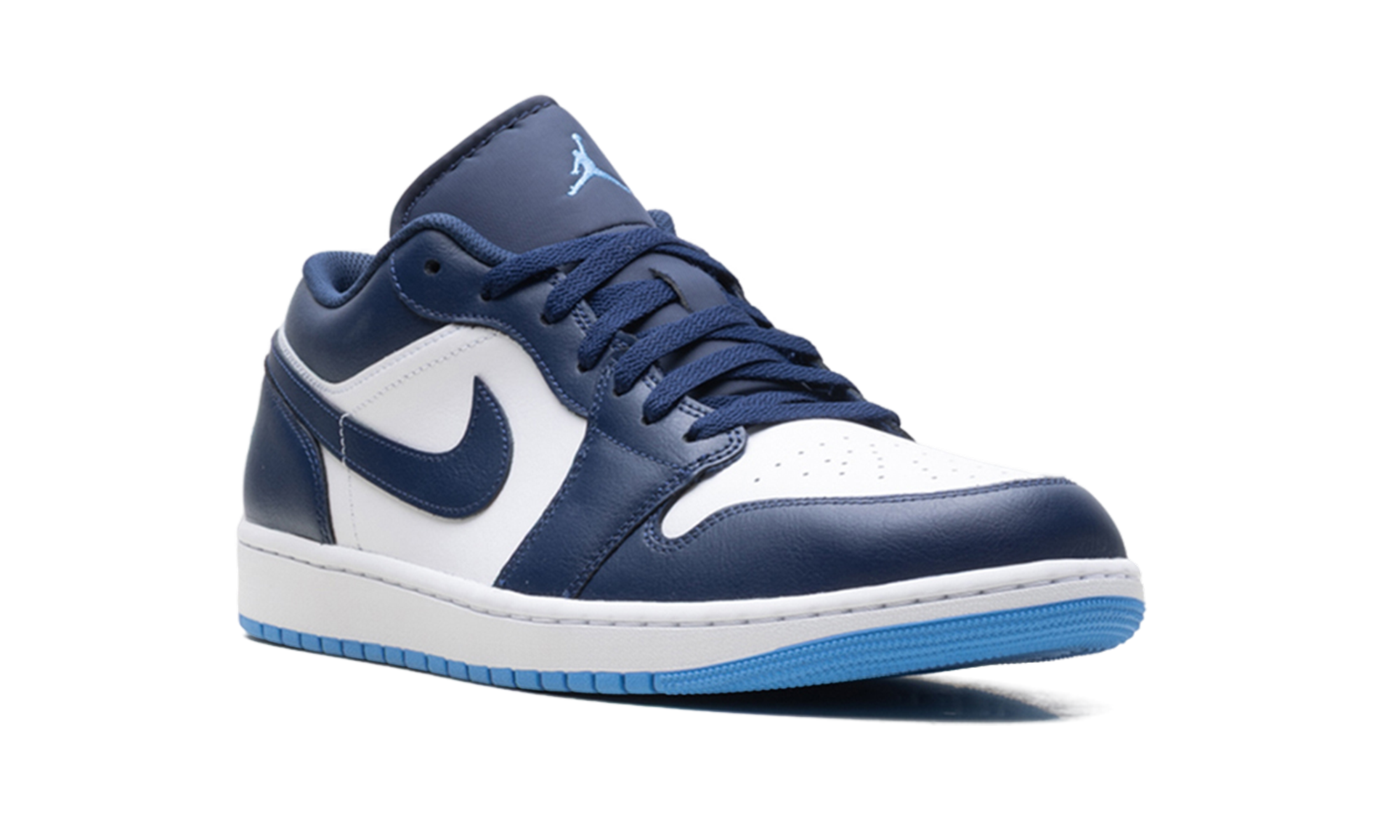 Air Jordan 1 Low "Midnight Navy / University Blue" 553558 404
