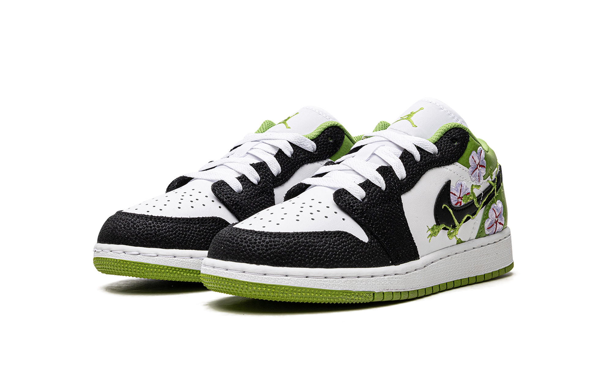 Air Jordan 1 Low SE GS "Floral" DQ8389 100