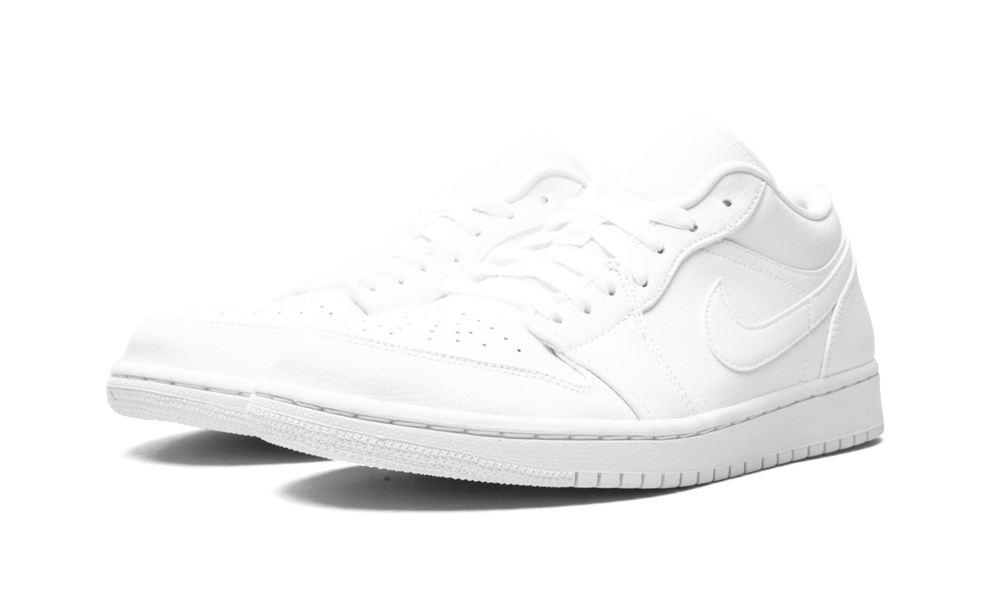 Air Jordan 1 Low "WHITE / WHITE-WHITE" 553558 112