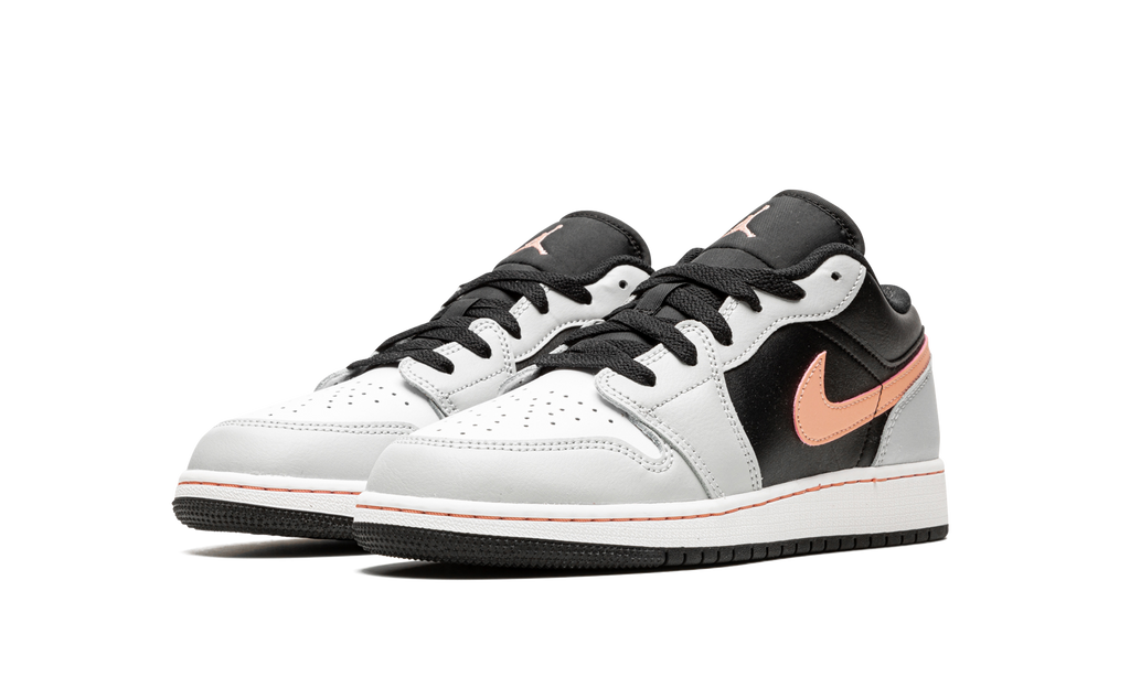 Jordan 1 Low GS "Black Grey Pink" 553560 062
