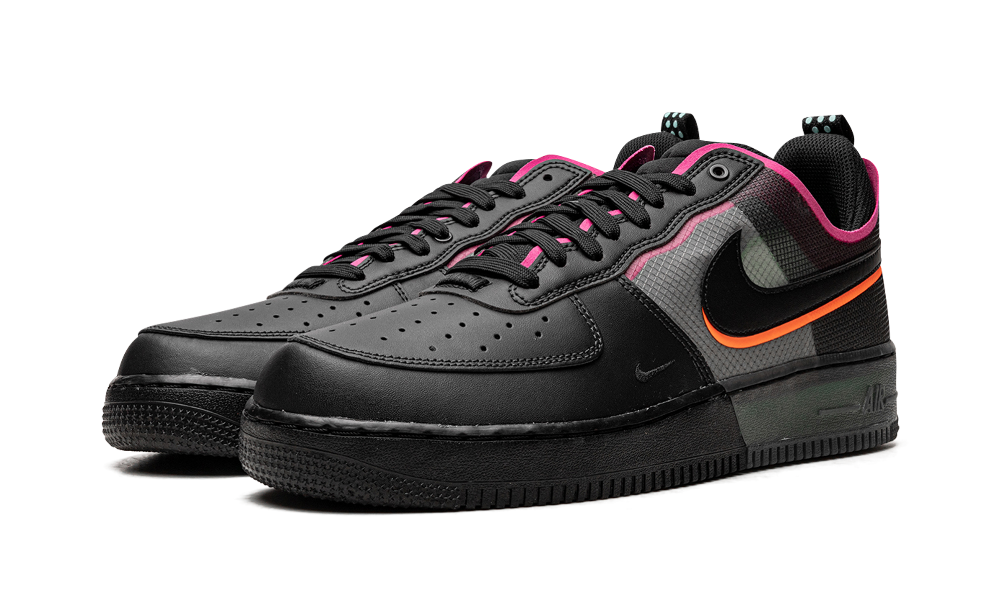 Air Force 1 React "Black / Pink Prime" DH7615 001