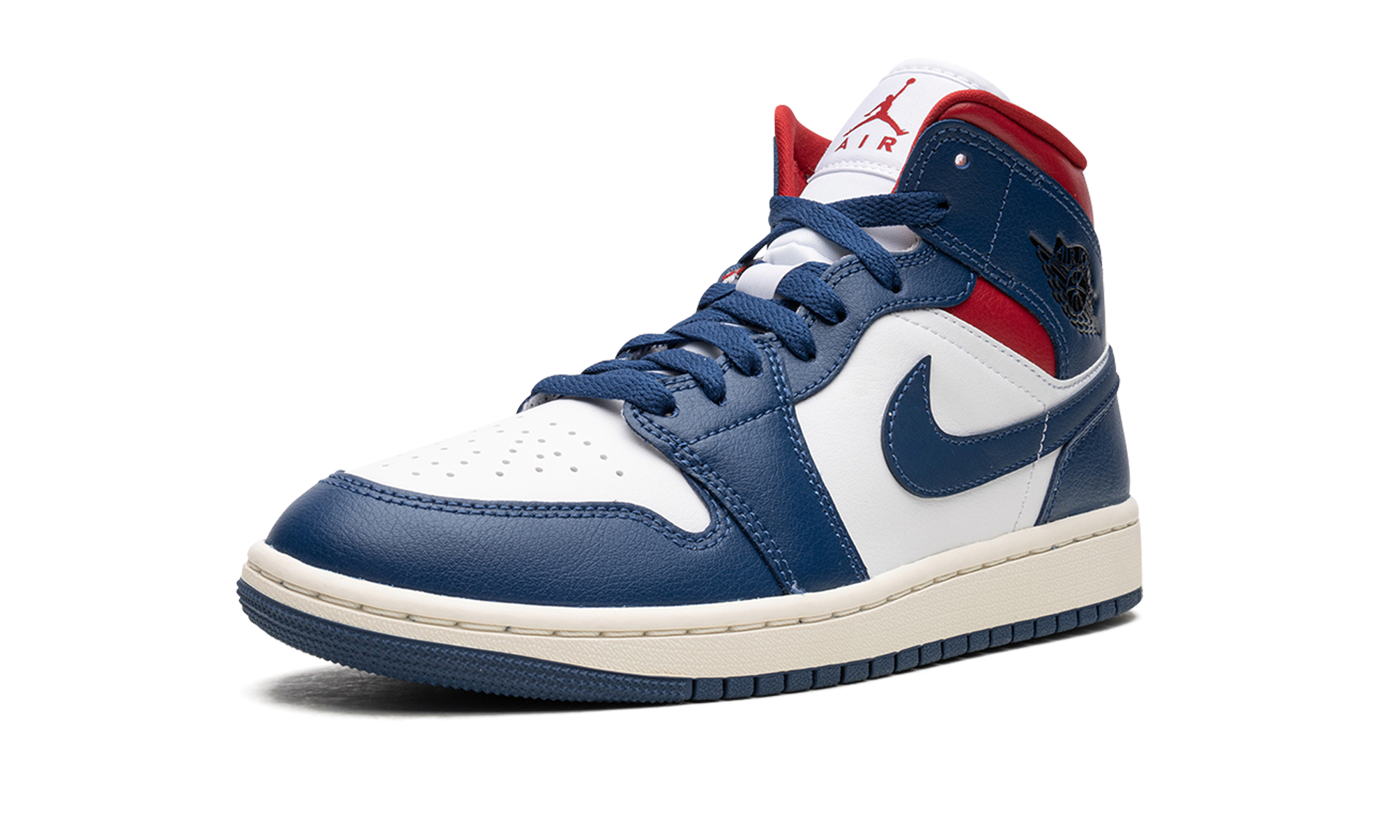 AIR JORDAN 1 MID WMNS "Blue / Red" BQ6472 146