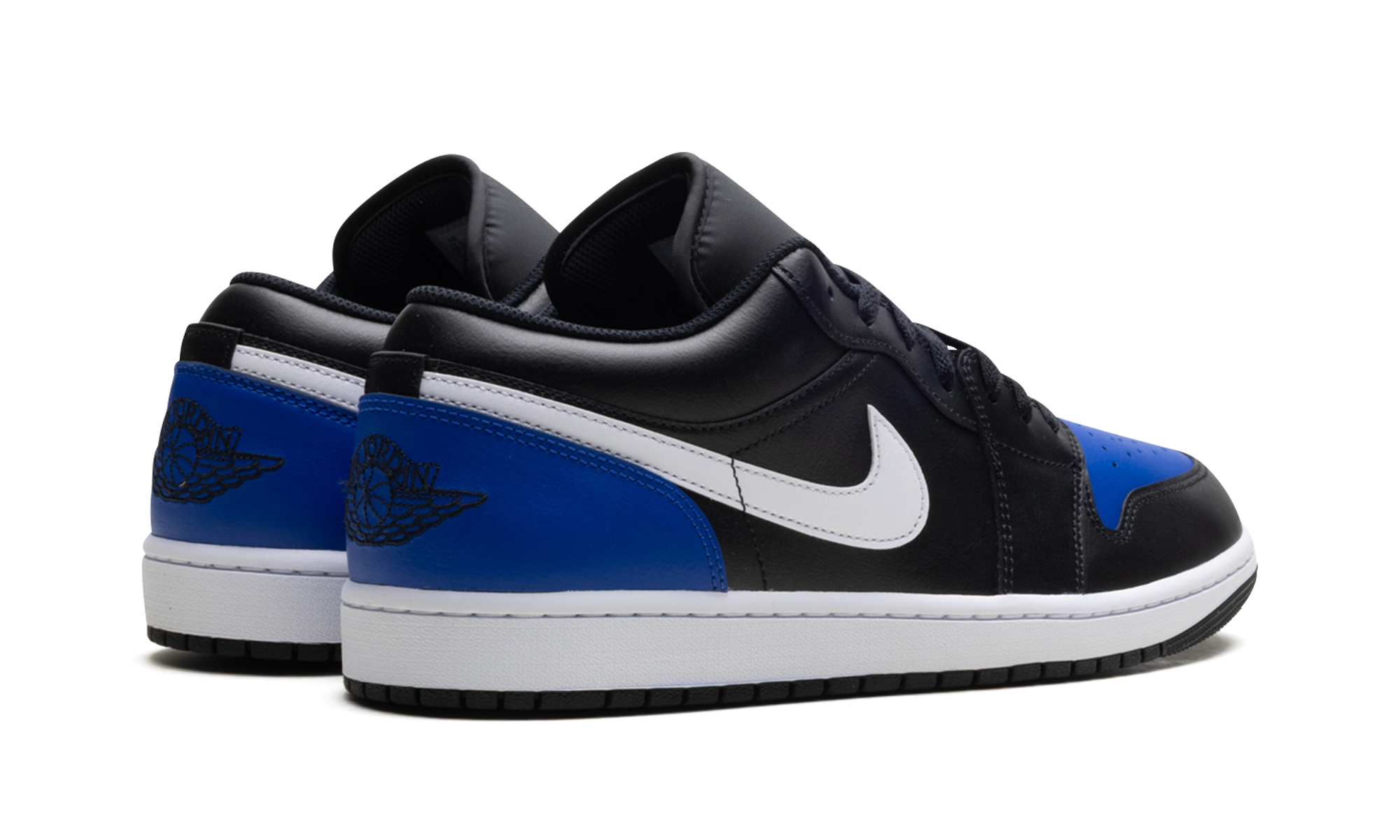 Jordan 1 Low "Black Royal Toe" 553558 042