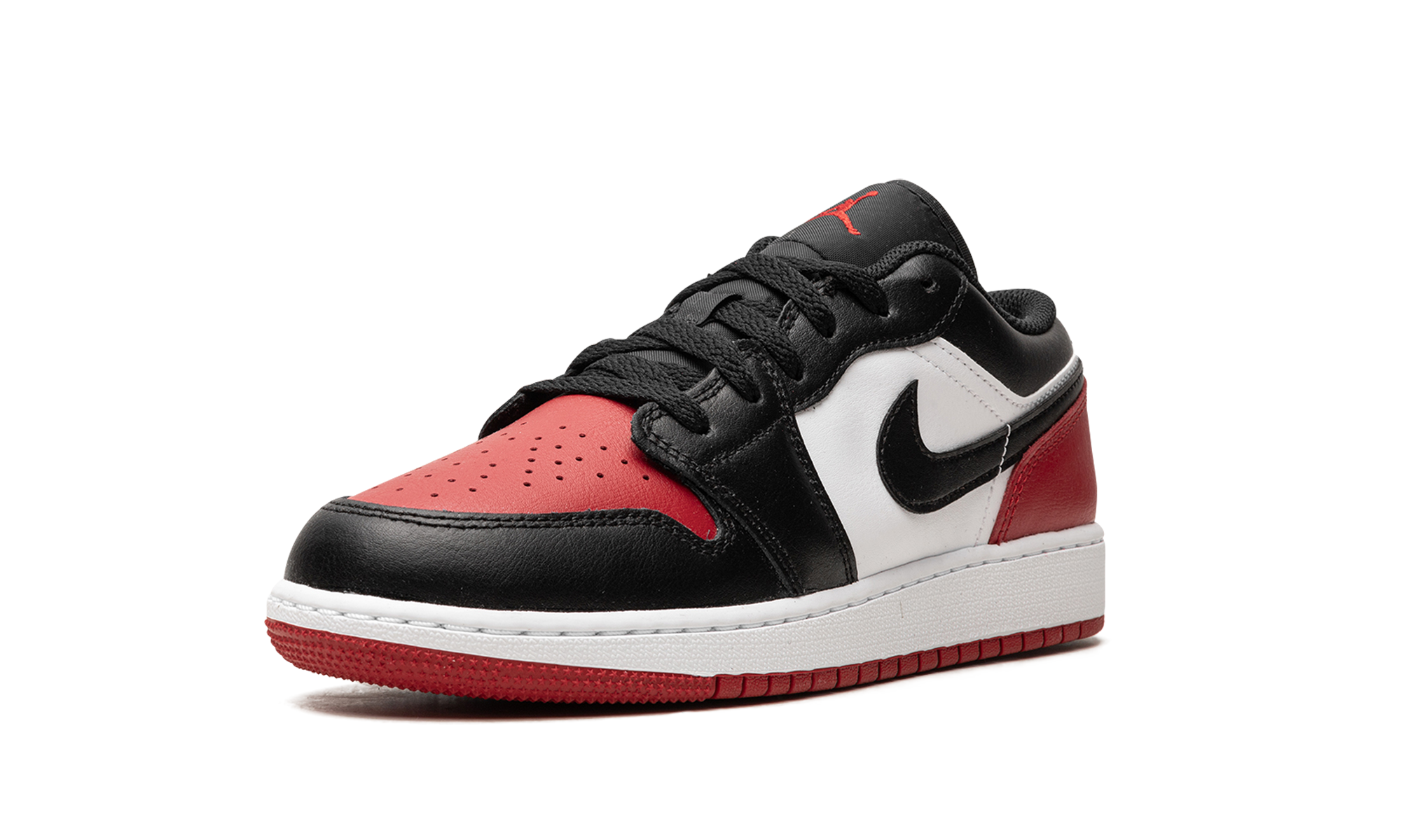 AIR JORDAN 1 LOW GS "BRED TOE" 553560 161