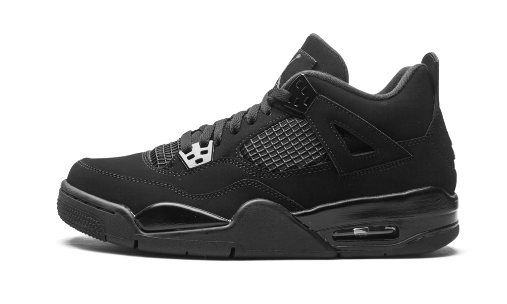 Air Jordan 4 Retro GS "Black Cat" 408452 010