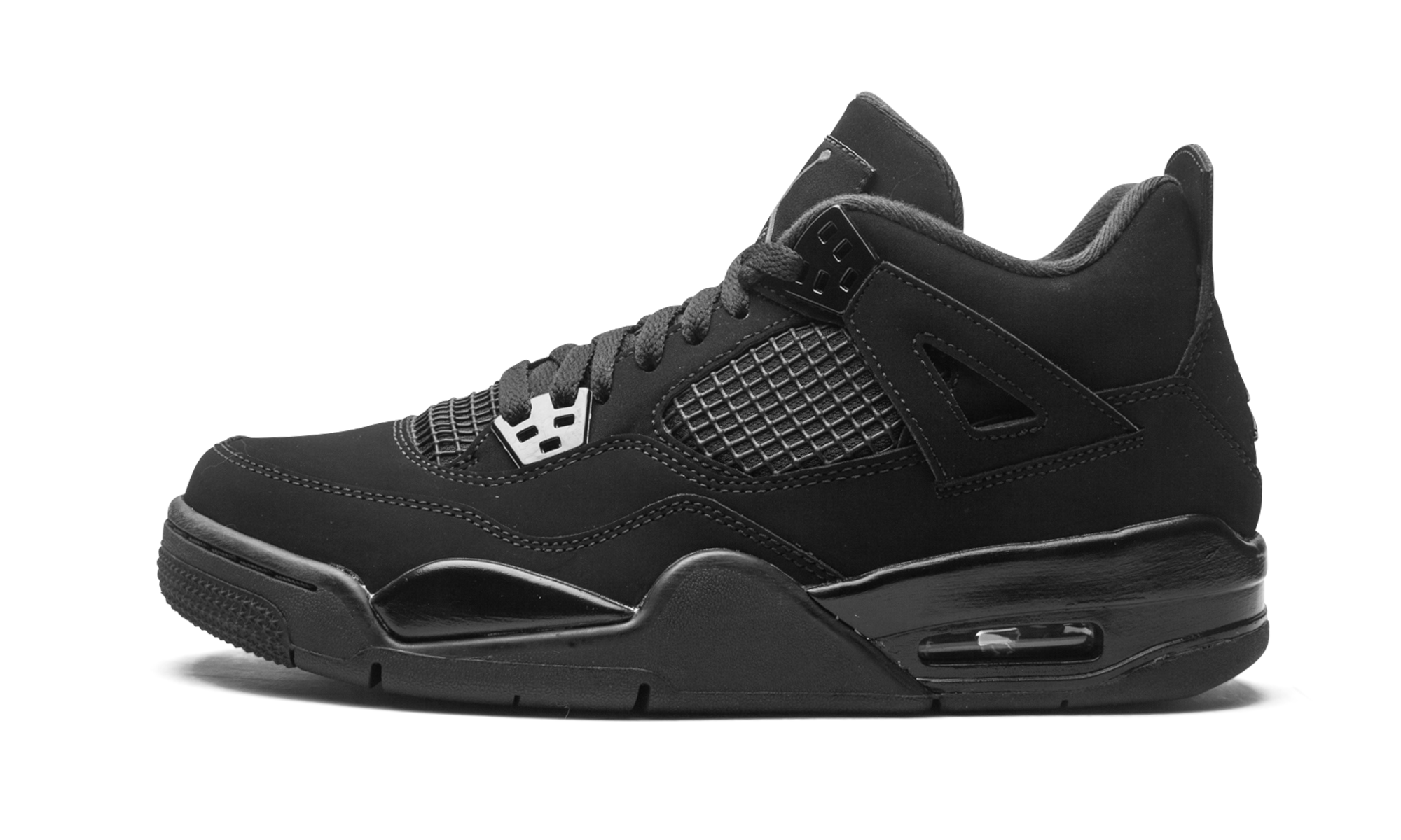 Air Jordan 4 Retro GS "Black Cat" 408452 010