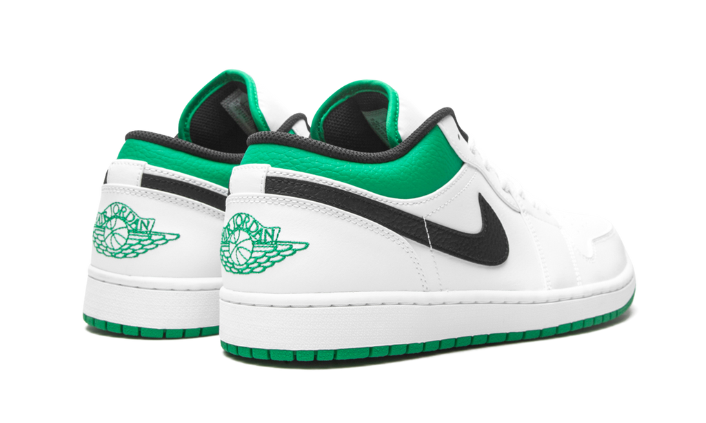 Air Jordan 1 Low "White / Lucky Green" 553558 129