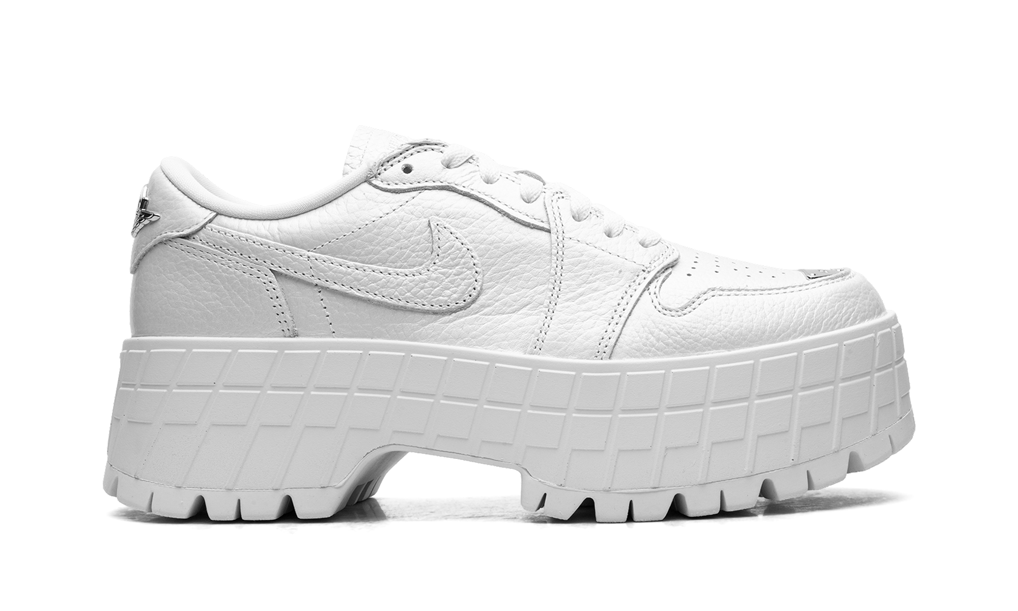 Jordan 1 Brooklyn Low WMNS "White Metallic Silver" HF3184 100