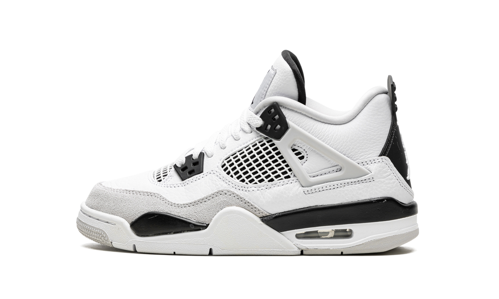Air Jordan 4 Retro GS "Military Black" 408452 111