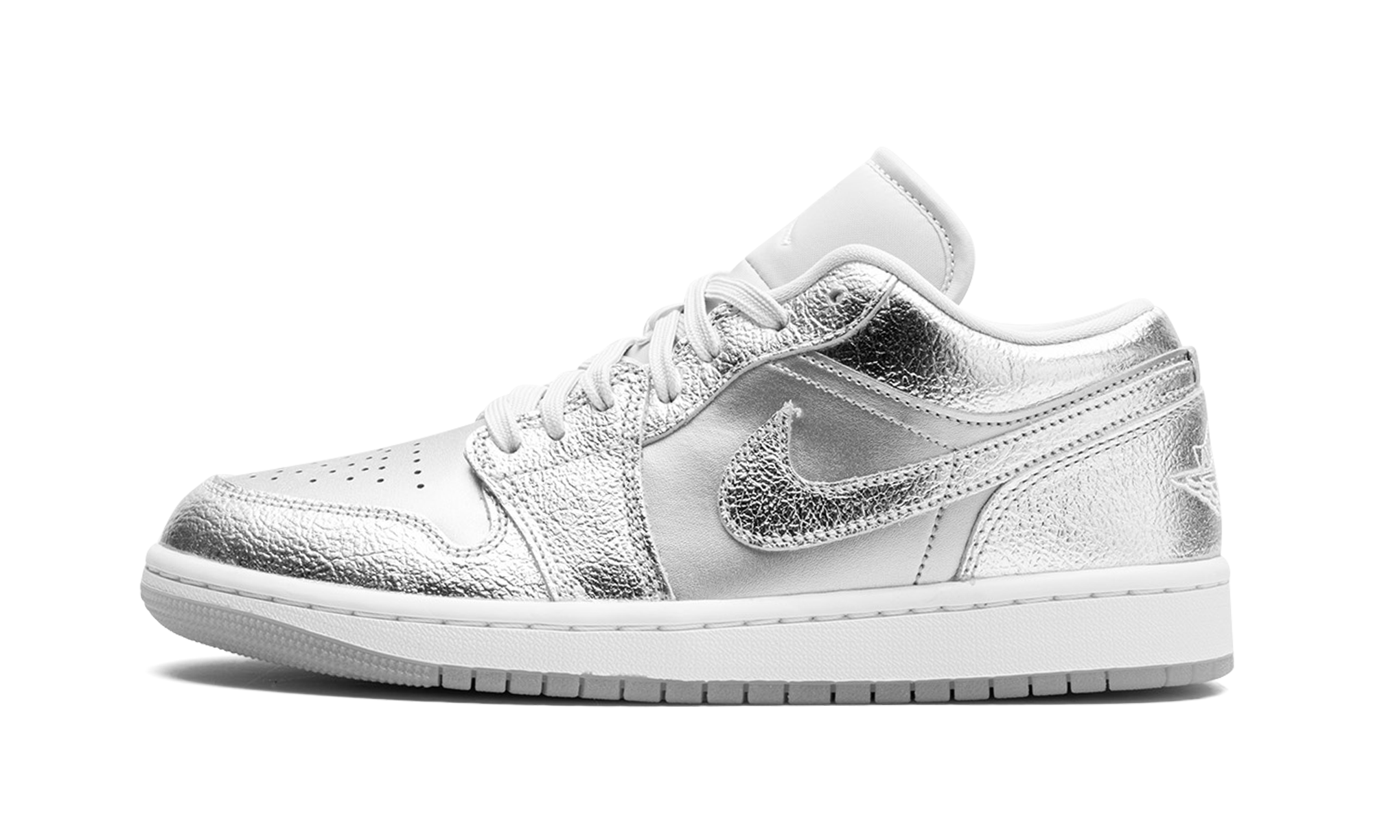 Air Jordan 1 Low SE WMNS "Metallic Silver" FN5030 001