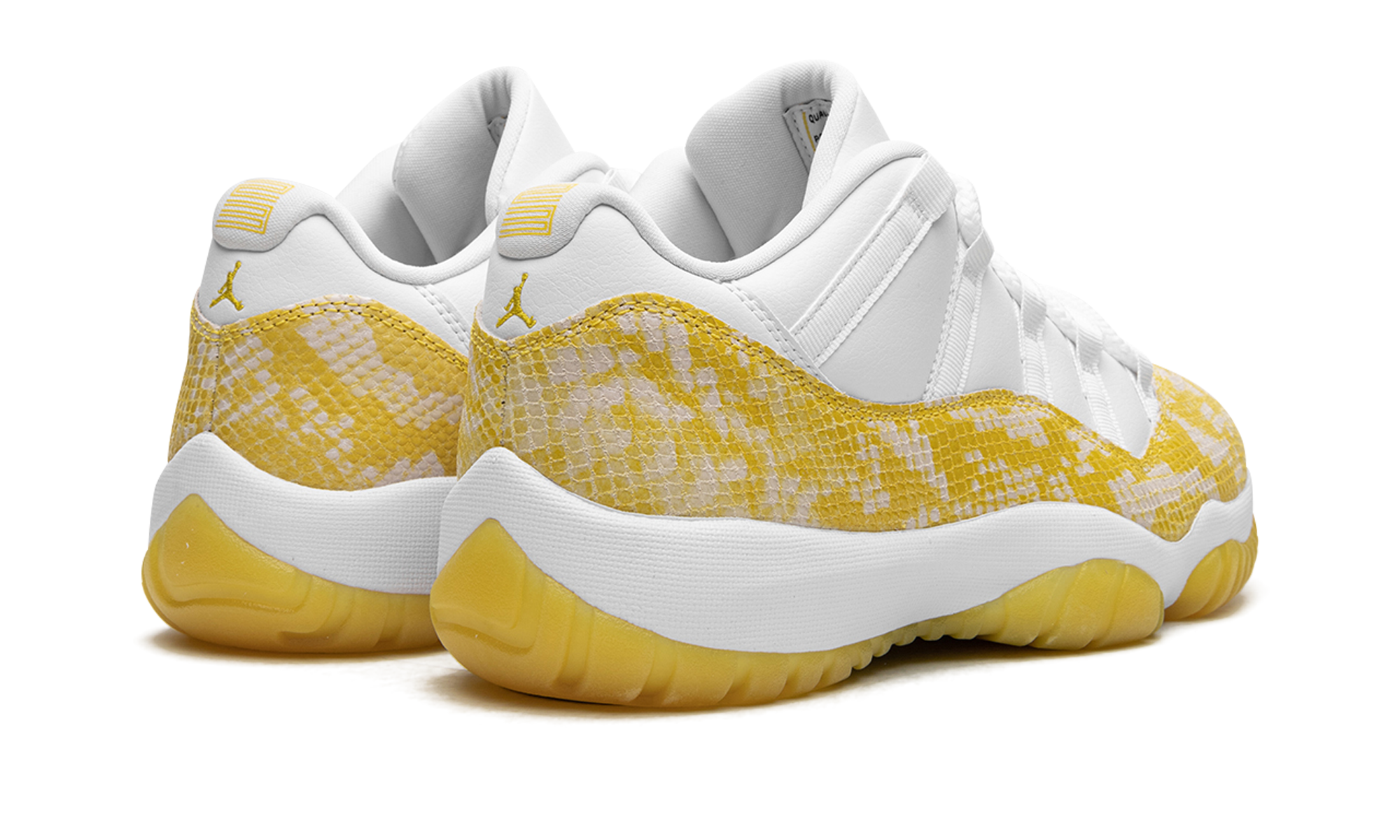 AIR JORDAN 11 LOW WMNS "Yellow Snakeskin" AH7860 107