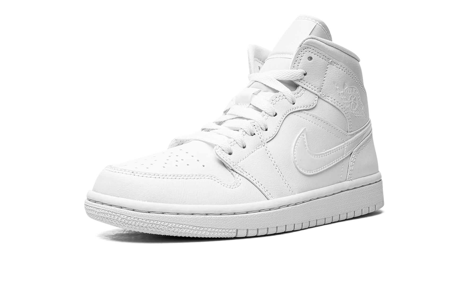 AIR JORDAN 1 MID WMNS "Triple White 2022" DV0991 111