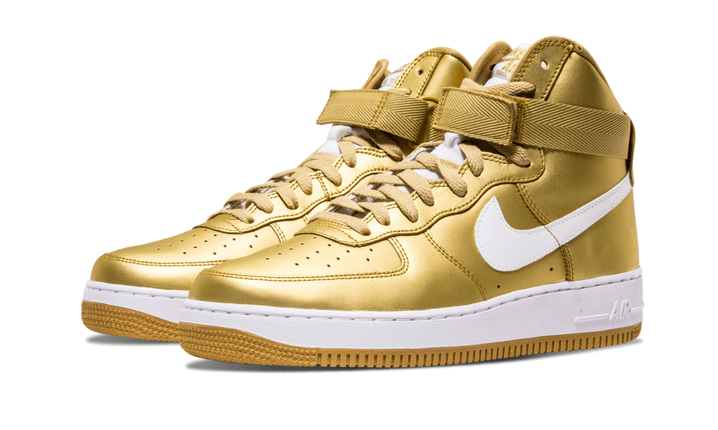 Air Force 1 High Retro QS "Metallic Gold" 823297 700