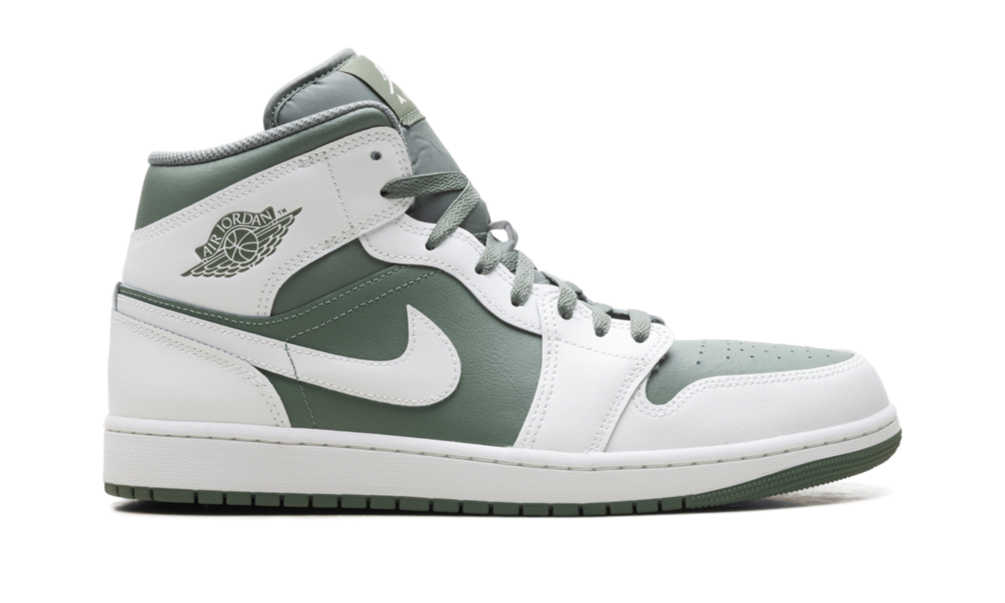 Air Jordan 1 Mid "Summit White / Vintage Lichen" DQ8426 107