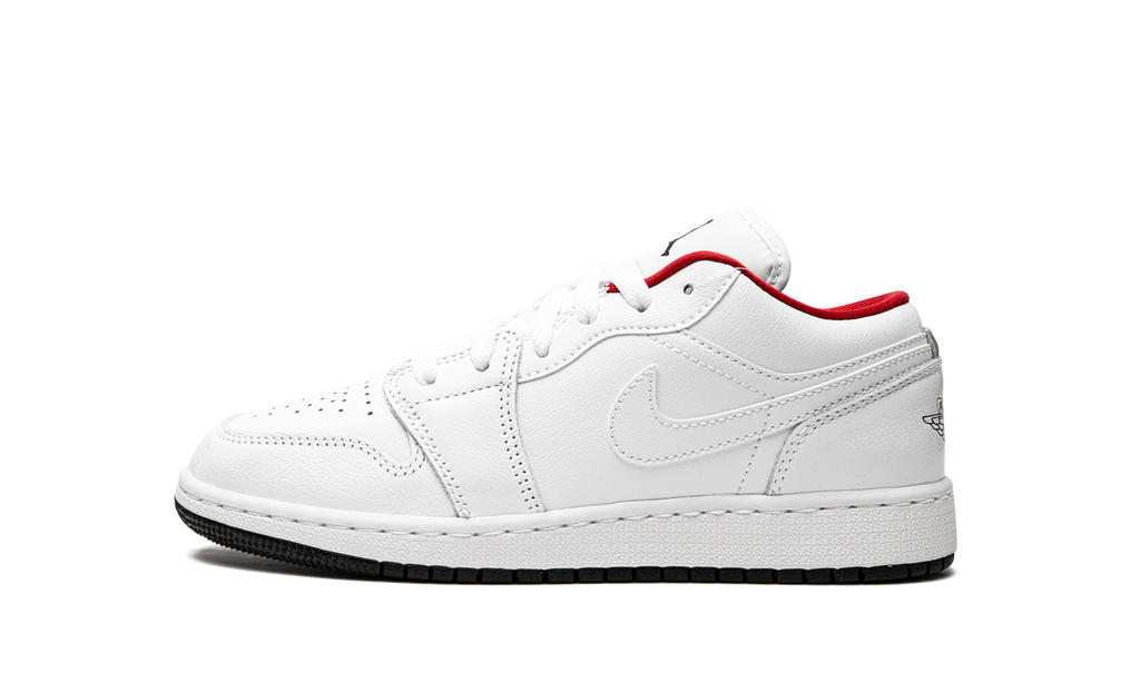 Air Jordan 1 Low GS "White / Red" 553560 164