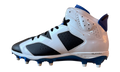 Jordan 6 Molded Cleats "White / Black-Rush Blue" SU14 MNJDSP 793 M2