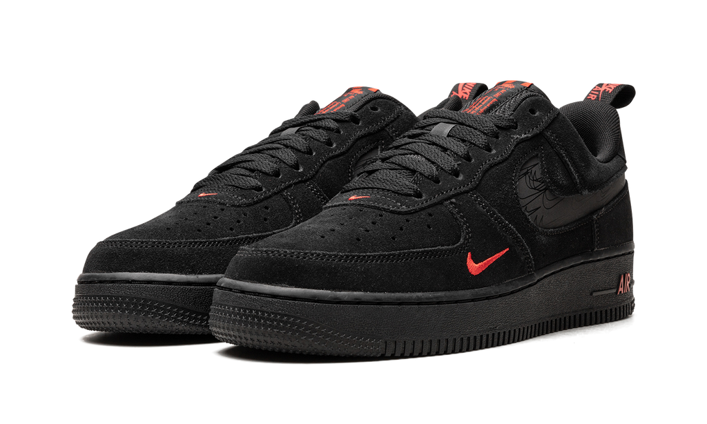 Air Force 1 Low "Multi Swoosh Black Crimson" DZ4514 001