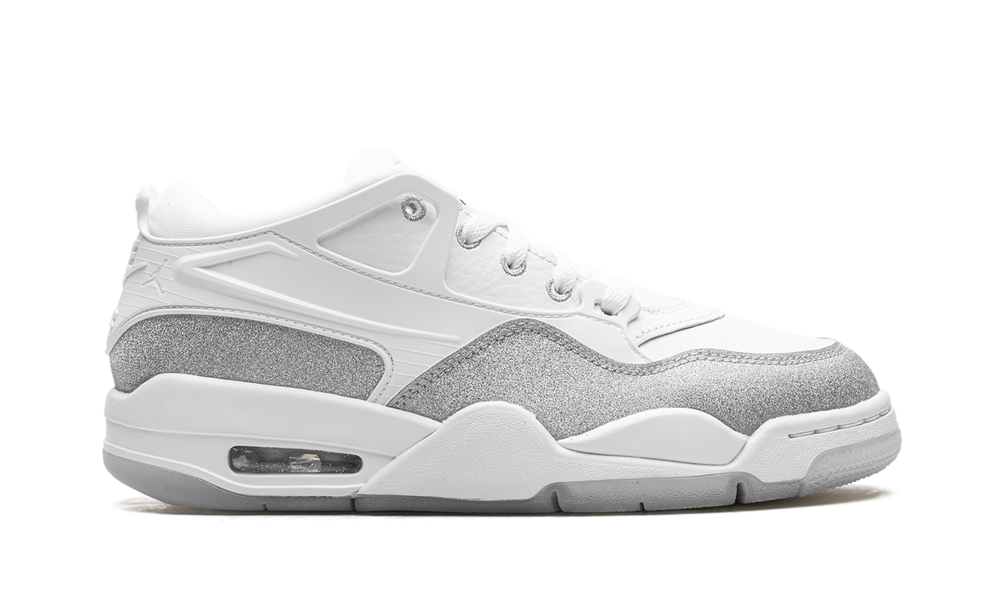Air Jordan 4 RM WMNS "White Metallic Silver" HQ3441 111