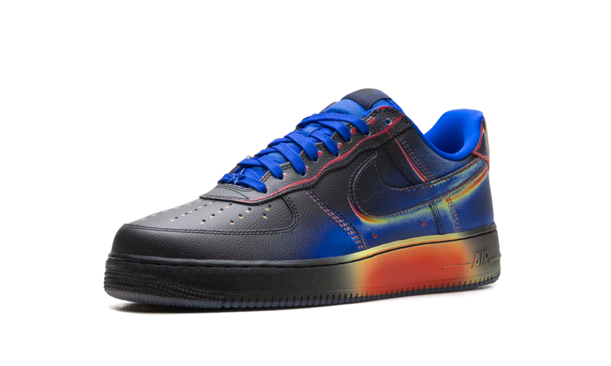 Air Force 1 Low Retro "Heat Map Black Racer Blue" IB6834 001
