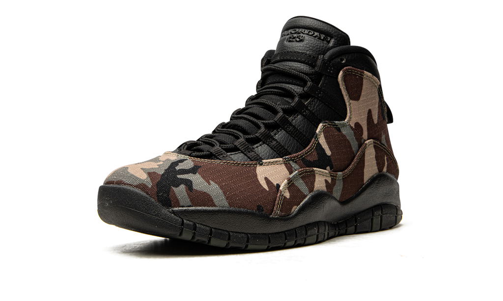 Air Jordan 10 "Woodland Camo" 310805 201