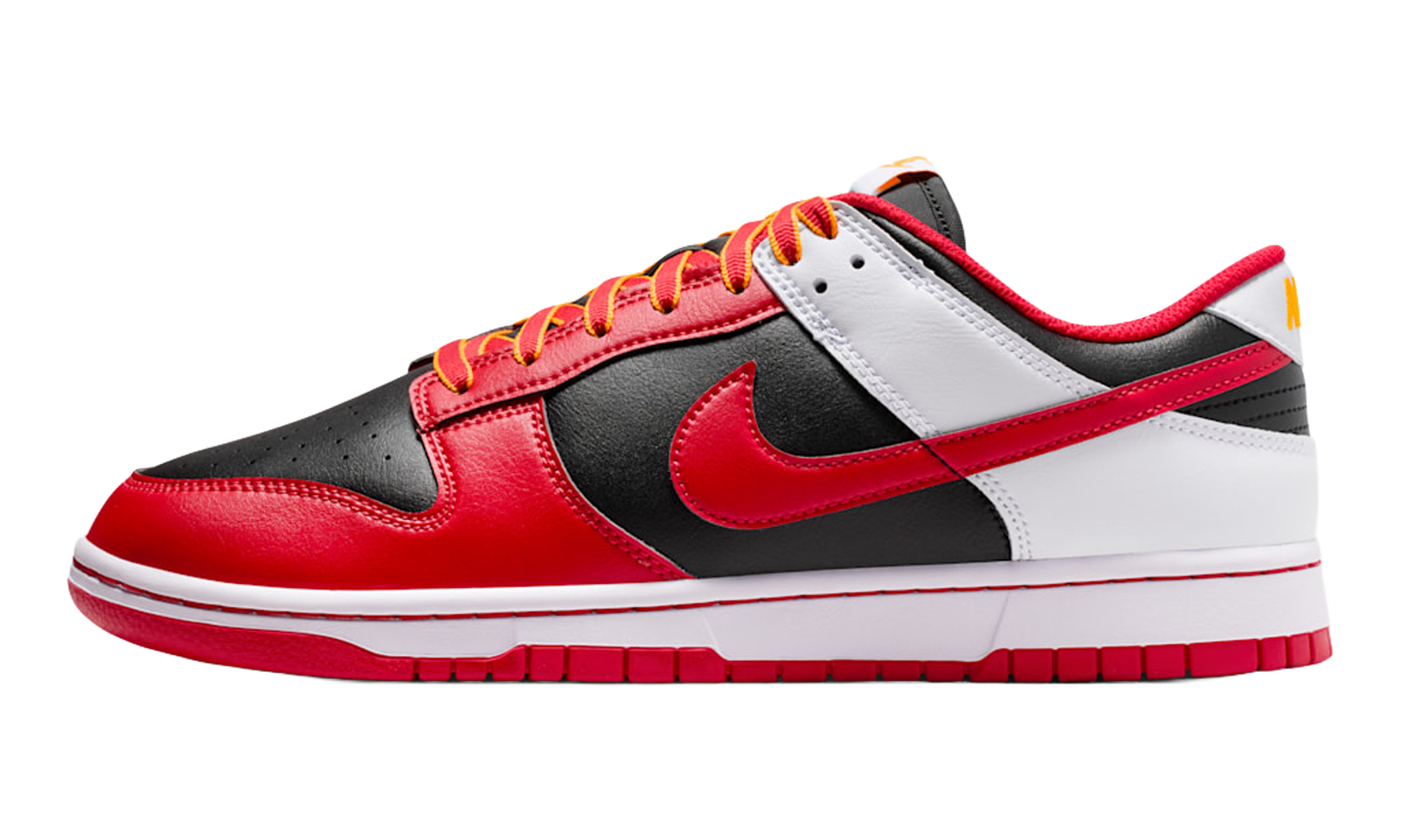 Dunk Low Retro "Black White University Red" IV2706 010