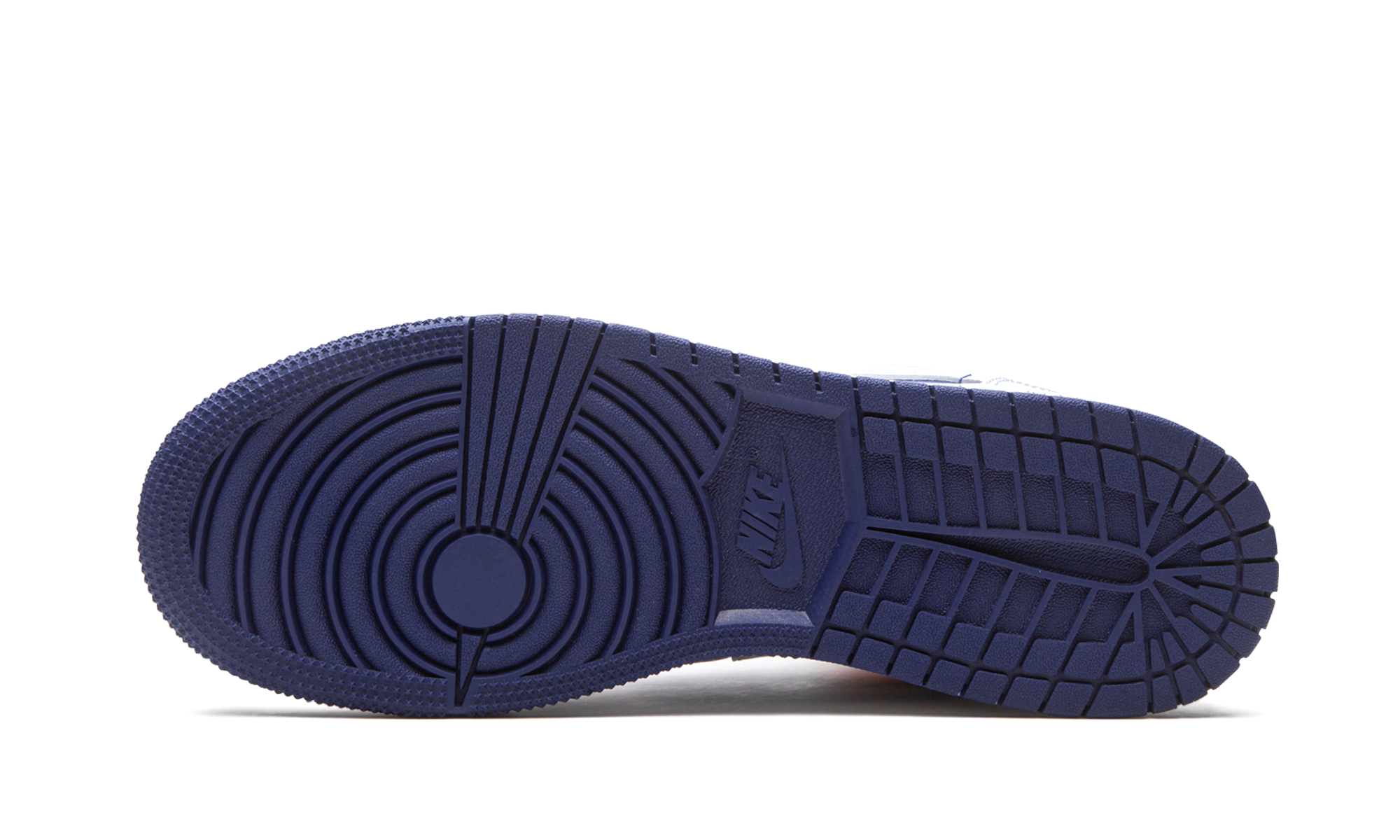 Air Jordan 1 Mid GS "White Deep Royal Blue" 554725 131