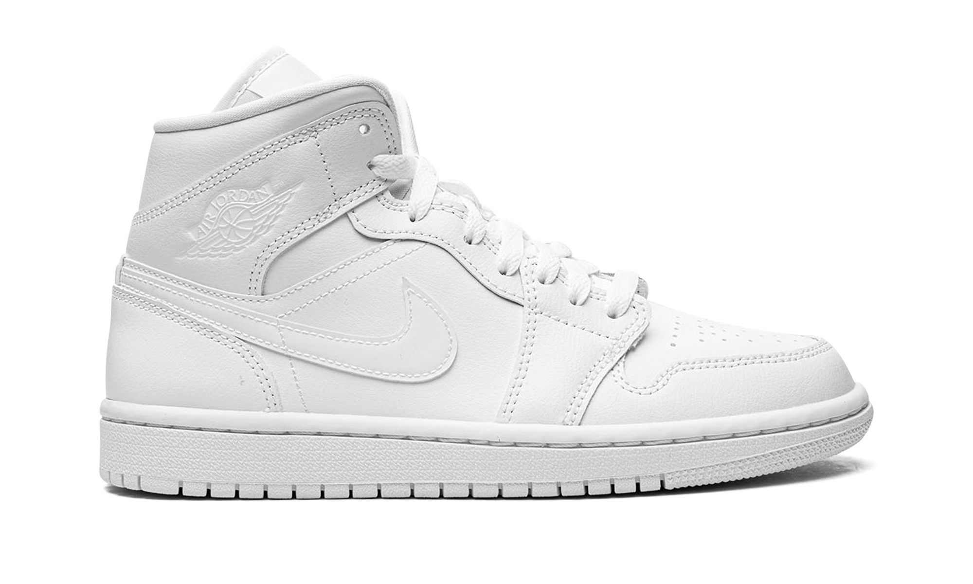 AIR JORDAN 1 MID WMNS "Triple White 2022" DV0991 111