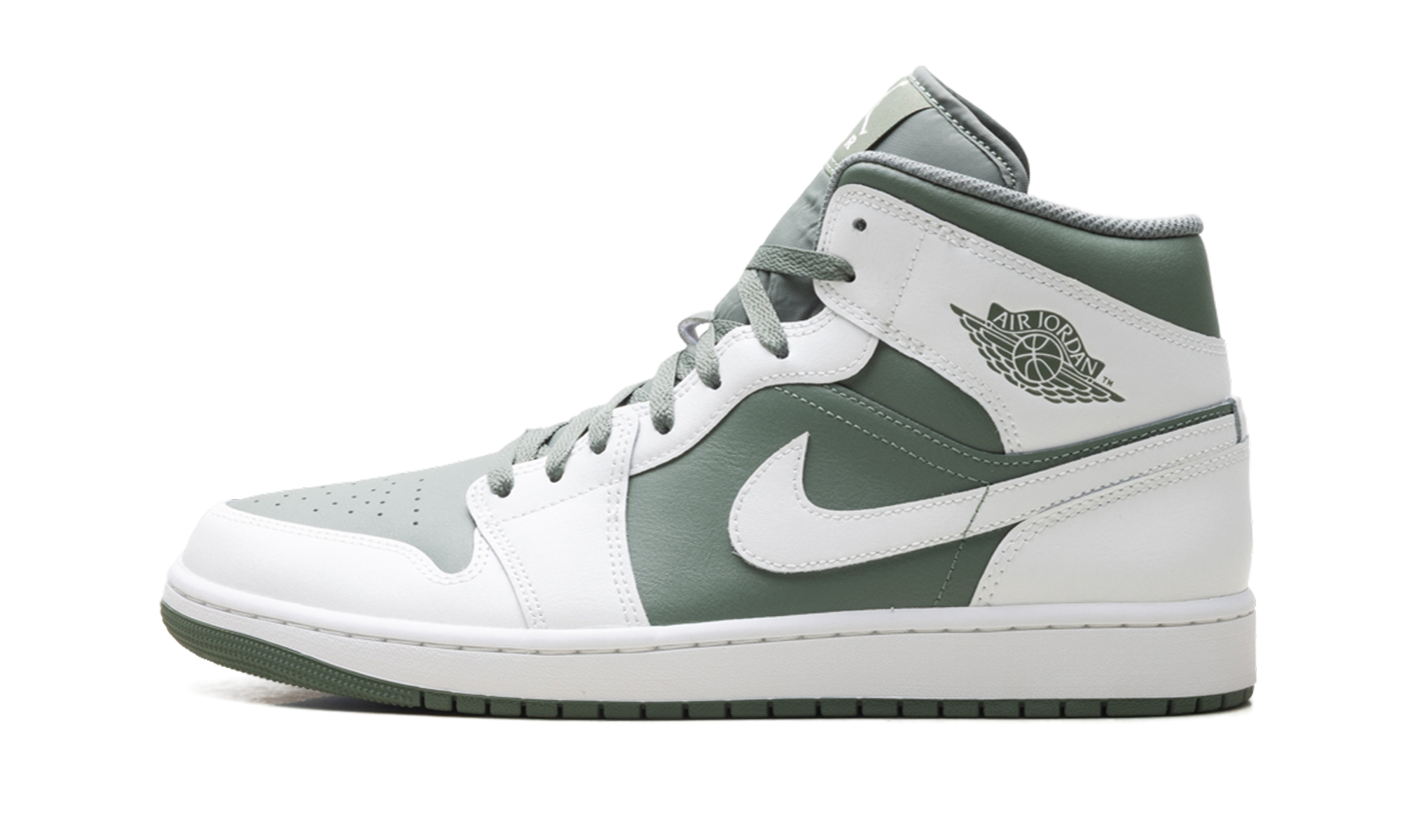 Air Jordan 1 Mid "Summit White / Vintage Lichen" DQ8426 107