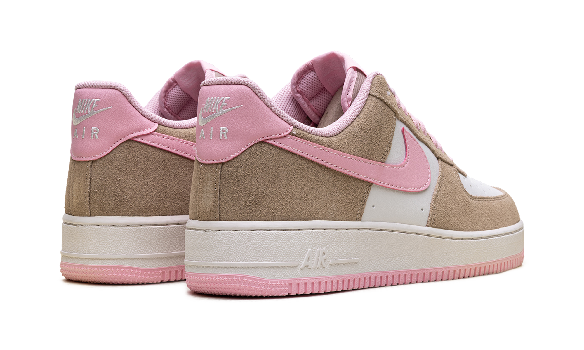 Air Force 1 '07 LV8 "Rattan Phantom / Medium Soft Pink" FQ8714 202
