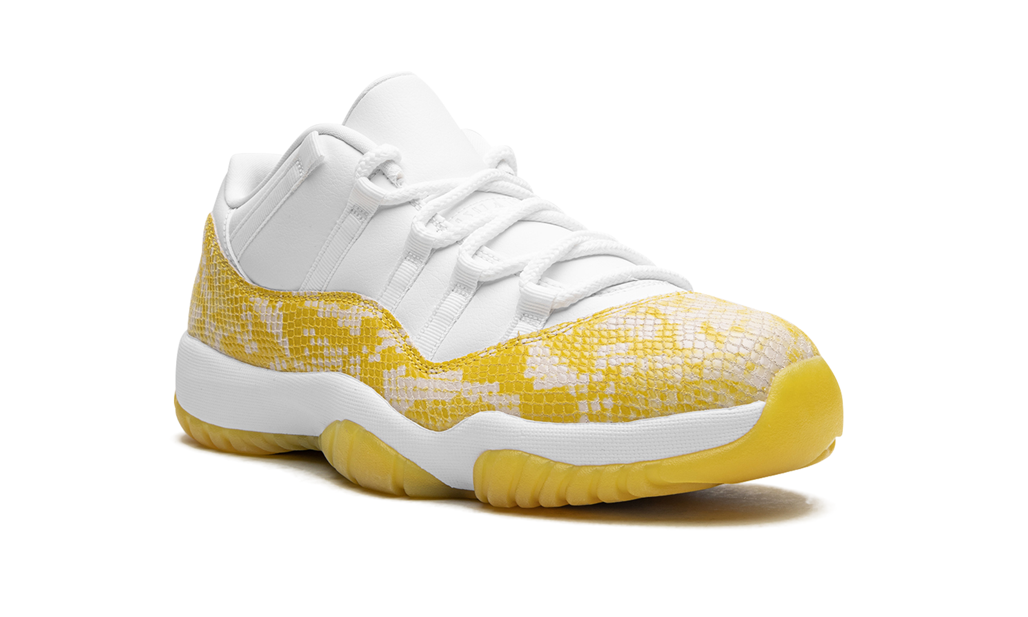 AIR JORDAN 11 LOW WMNS "Yellow Snakeskin" AH7860 107