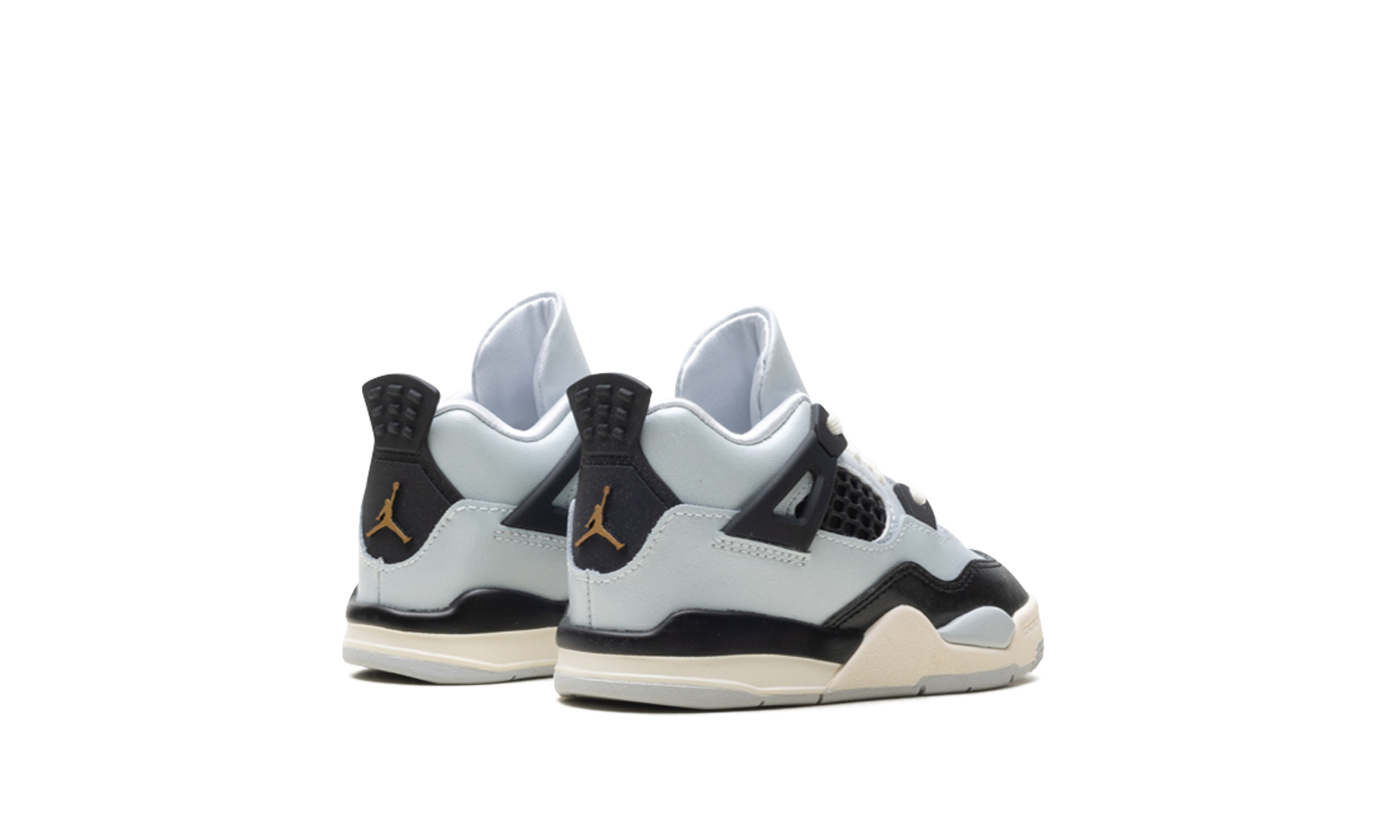 JORDAN 4 RETRO TD "PURE PLATINUM/METALLIC GOLD-BLACK-SAIL" FZ8584 070